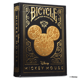 Bicycle Disney Black & Gold Mickey Premium Playing Cards