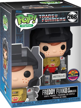 TRANSFORMERS: Freddy as Grimlock Pop! Vinyl - NFT EXCLUSIVE