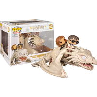 HARRY POTTER - Harry, Hermione & Ron with Gringott’s Dragon #93 Pop! Ride Vinyl