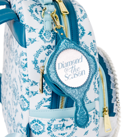 LOUNGEFLY - BRIDGERTON - Bridgerton Exclusive Diamond of the Season Mini Backpack - LOUNGFLY EXCLUSIVE LIMITED EDITION