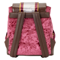 LOUNGEFLY - HARRY POTTER - GRYFFINDOR BANNER VELVET MINI BACKPACK - LOUNGFLY EXCLUSIVE LIMITED EDITION