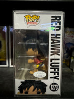 ONE PIECE - AAA EXCLUSIVE - Red Hawk Luffy - SIGNED by Colleen Clinkenbeard JSA CERTIFIED