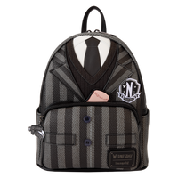 THE ADDAMS FAMILY - Wednesday Nevermore Academy Uniform Cosplay Mini Backpack - LOUNGFLY EXCLUSIVE LIMITED EDITION