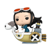 ONE PIECE - NICO ROBIN WITH MINI MERRY II POP! VINYL RIDES - 2025 SDCC - IMPORT