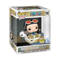 ONE PIECE - NICO ROBIN WITH MINI MERRY II POP! VINYL RIDES - 2025 SDCC - IMPORT