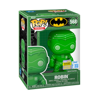 DC UNIVERSE - ROBIN (GREEN BLUEPRINT DECO) POP! VINYL - 2025 SDCC - 2010 PCS LIMITED EDITION - IMPORT