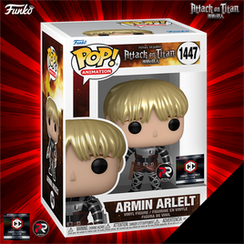 ATTACK ON TITAN: Armin Arlelt Metallic Pop! Vinyl - CHALICE EXCLUSIVE