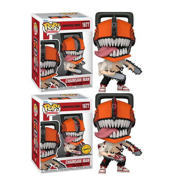 CHAINSAW MAN: Chainsaw Man Pop! Vinyl Figure - 1 IN 6 CHASE CHANCE ...