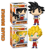 DRAGON BALL Z - GOKU (YARDRAT) POP! VINYL FIGURE - EXCLUSIVE EDITION - CHASE BUNDLE