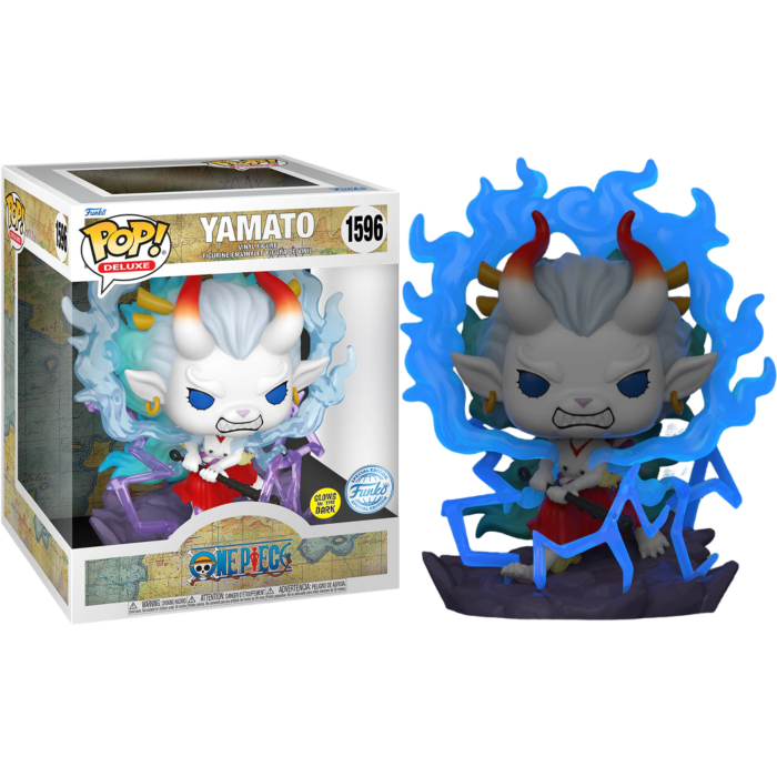 ONE PIECE Yamato (Man Beast Form) Glow Pop! Vinyl Deluxe Rogue