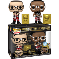WWE: Hall of Fame - The Dudley Boyz: Bubba Ray & D-Von Pop! Vinyl Figure 2-Pack Exclusive