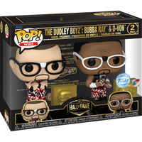 WWE: Hall of Fame - The Dudley Boyz: Bubba Ray & D-Von Pop! Vinyl Figure 2-Pack Exclusive