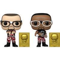 WWE: Hall of Fame - The Dudley Boyz: Bubba Ray & D-Von Pop! Vinyl Figure 2-Pack Exclusive