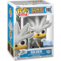 Sonic The Hedgehog - Silver (DIAMOND) Exclusive Pop! Vinyl Figure