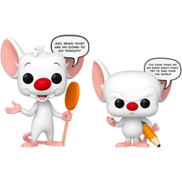 PINKY & THE BRAIN - PINKY & THE BRAIN (GLOW) POP! VINYL FIGURE 2-PACK