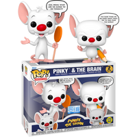 PINKY & THE BRAIN - PINKY & THE BRAIN (GLOW) POP! VINYL FIGURE 2-PACK