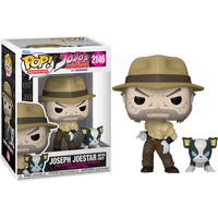 PRE-ORDER - JOJO's BIZARRE ADVENTURE - JOSEPH JOESTAR WITH IGGY POP! VINYL FIGURE