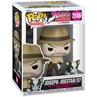 PRE-ORDER - JOJO's BIZARRE ADVENTURE - JOSEPH JOESTAR WITH IGGY POP! VINYL FIGURE