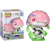 Re:ZERO - STARTING LIFE IN ANOTHER WORLD - RAM (WIND MAGIC GLOW) POP! VINYL - EXCLUSIVE EDITION