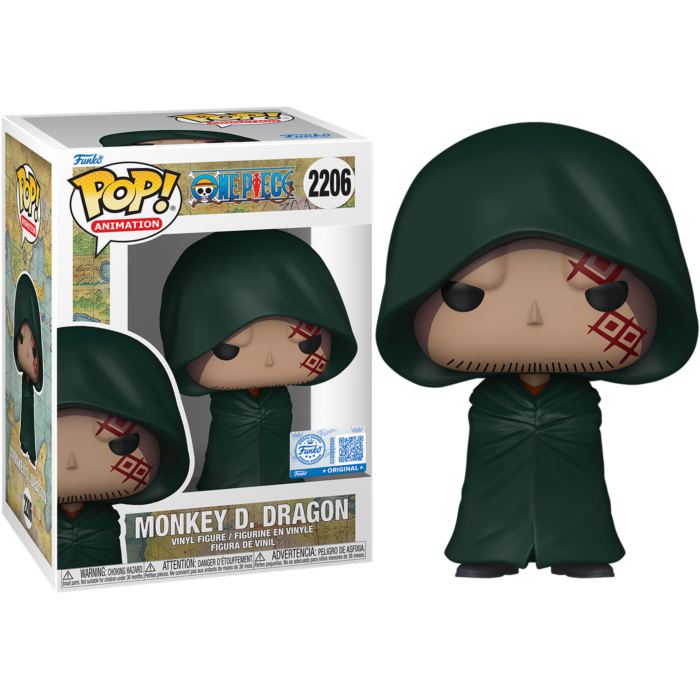 ONE PIECE - MONKEY D. DRAGON #2206 POP! VINYL EXCLUSIVE - CHASE
