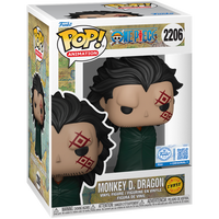 ONE PIECE - MONKEY D. DRAGON #2206 POP! VINYL EXCLUSIVE - 1 IN 6 CHASE CHANCE