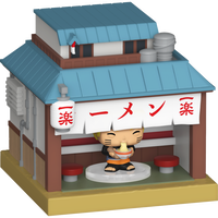 PRE-ORDER - NARUTO SHIPPUDEN - ICHIRAKU RAMEN & NARUTO UZUMAKI BITTY POP! VINYL TOWN EXCLUSIVE
