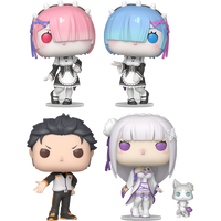 Re:ZERO - STARTING LIFE IN ANOTHER WORLD POP! VINYL FIGURE - CHASE BUNDLE (SET OF 5)