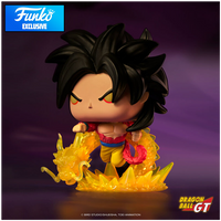 PRE-ORDER - DRAGON BALL GT - Super Saiyan 4 Goku Pop! Vinyl Figure PLUS EDITION - OFFICIAL FUNKO EXCLUSIVE