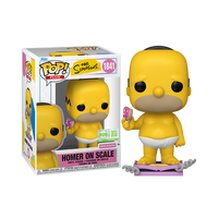 PRE-ORDER - THE SIMPSONS - HOMER ON SCALE POP! VINYL - 5000PCS LIMITED EDITION EXCLUSIVE