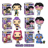 PRE-ORDER - K-POP DEMON HUNTERS - MY LITTLE FUNKO POP! VINYL FIGURE - BUNDLE (SET OF 6) - CHASE BUNDLE