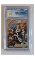 CGC GRADED - PRISTINE 10 - POKEMON - MISS FORTUNE SISTERS (2022 JAPANESE - DARK PHANTASMA - FULL ART - 4103753042