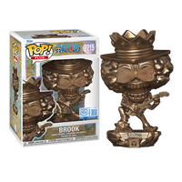 PRE-ORDER - ONE PIECE - BROOK (BRONZE) POP! VINYL - OFFICIAL FUNKO EXCLUSIVE - US IMPORTED EDITION
