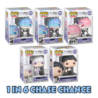 Re:ZERO - STARTING LIFE IN ANOTHER WORLD POP! VINYL FIGURE - BUNDLE (SET OF 4) - 1 IN 6 CHASE CHANCE