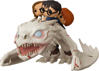 HARRY POTTER - Harry, Hermione & Ron with Gringott’s Dragon #93 Pop! Ride Vinyl