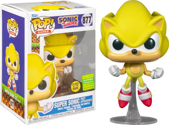 Buy Pop! Pin Super Sonic (Glow) at Funko.