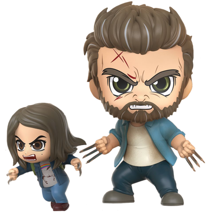 Logan (2017) - Logan & X-23 Cosbaby (S) Hot Toys Figure 2-Pack - Rogue Online Pty Ltd