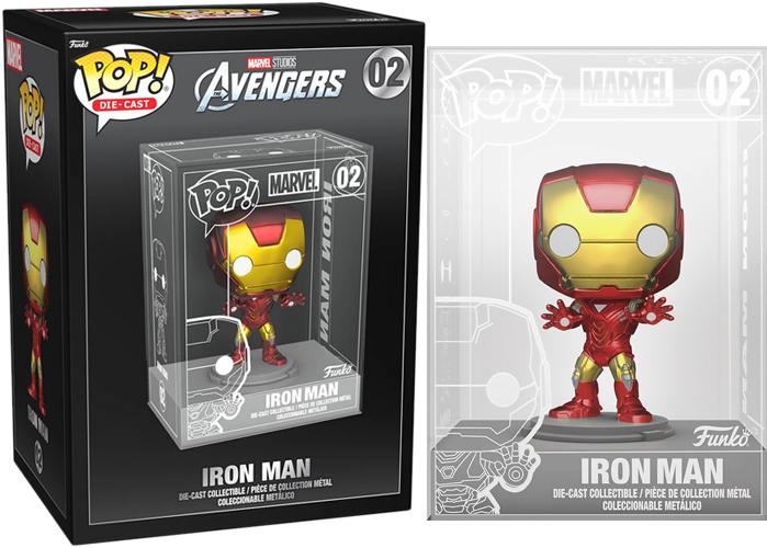 Avengers Iron Man Pop! Vinyl Diecast Exclusive Rogue Online Pty Ltd