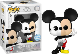 Disney 100th - Mickey Mouse (Split Colour) Exclusive Pop! Vinyl