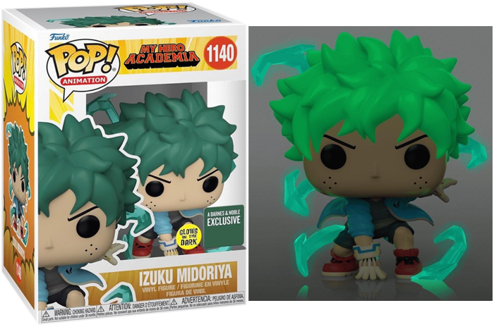 My Hero Academia Deku Glow Pop! Vinyl A Barnes Noble