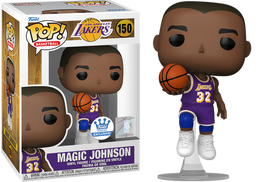 NBA - Magic Johnson (Purple Jersey) - Lakers Pop! Vinyl - FUNKO EXCLUSIVE