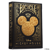 Bicycle Disney Black & Gold Mickey Premium Playing Cards