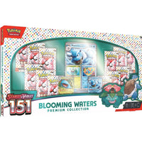 PRE-ORDER - Pokemon – Blooming Waters 151 – Heavy Hitters Box - Premium Collection