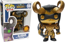 World of Warcraft "Illidan" Gold Pop! Vinyl Figure - Asia Exclusive