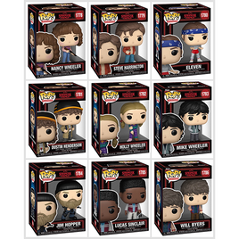 PRE-ORDER - STRANGER THINGS - THE FINAL SEASON POP! VINYL FIGURE - BUNDLE (SET OF 9)