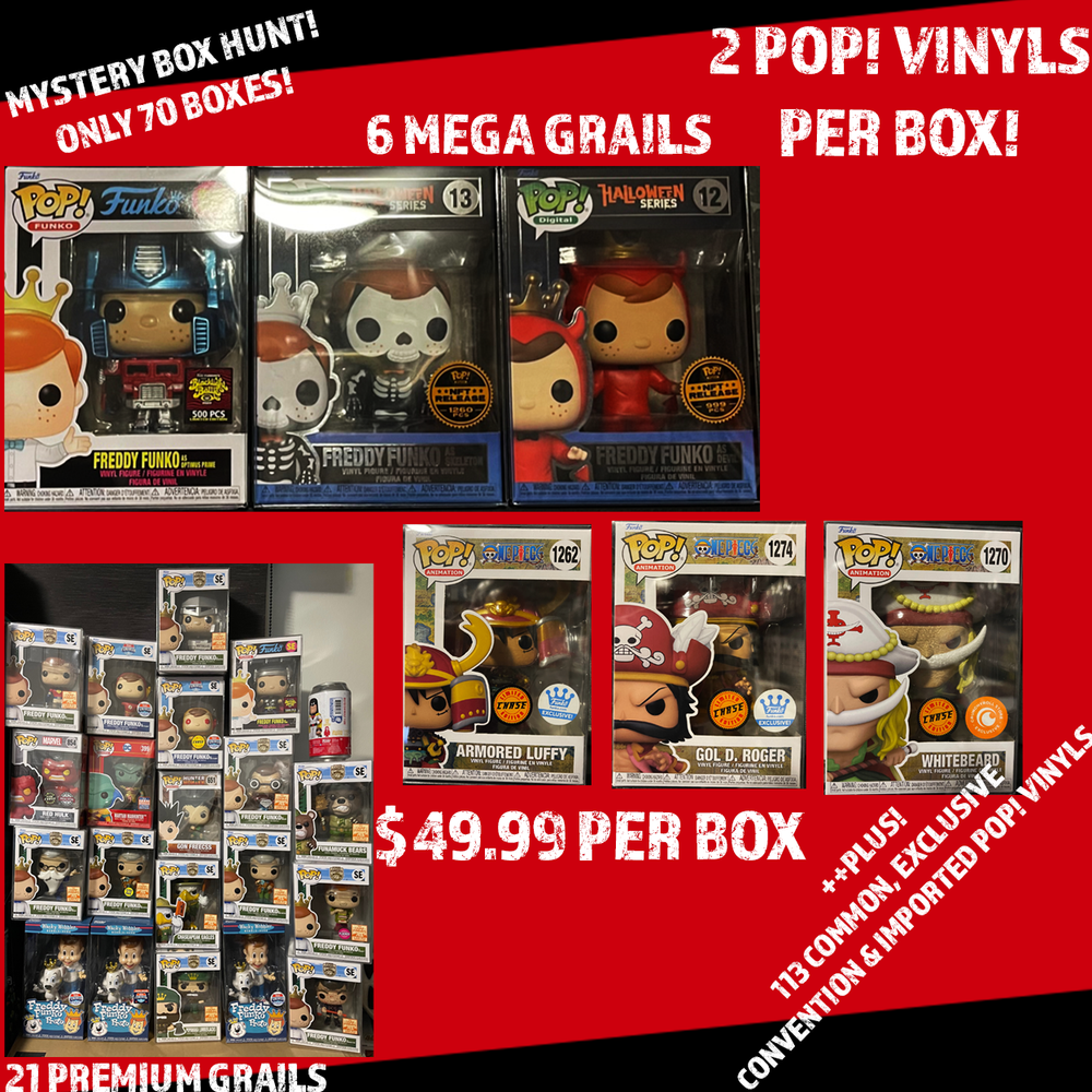 PRE-ORDER - Box Hunt Bundle Pop! Vinyl - OCTOBER FESTIVAL HUNT