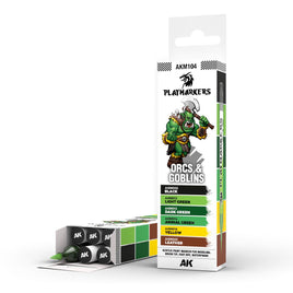 AK Interactive - Playmarkers - Sets - Orcs & Goblins - 6 COLOURS