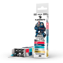 AK Interactive - Playmarkers - Sets - Space Knight - 6 COLOURS