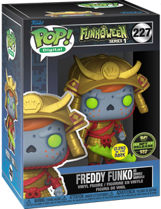 PRE-ORDER - FUNKOWEEN: FREDDY FUNKO AS ZOMBIE SAMURAI Pop! Vinyl - NFT EXCLUSIVE