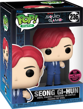 SQUID GAME: Seong Gi-Hun Pop! Vinyl - NFT EXCLUSIVE