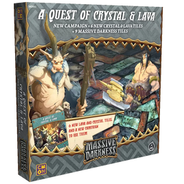 Massive Darkness A Quest of Crystal and Lava Tile Set